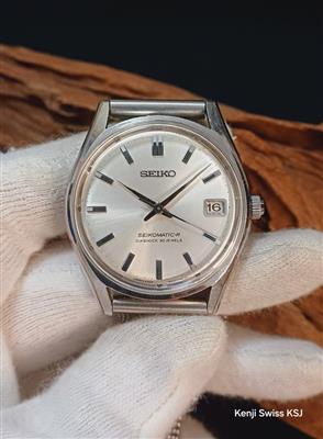 Seiko Matic-R ref.8305-8010 SS AT 35mm Men Date New glass